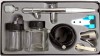 Аэрограф МАСТАК  678-108 сопло 0,3 мм, верхний бачок, комплект принадлежностей, 8 предметов