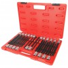 Набор бит-головок 1/2 6-ти гранных HEX H5-H12,TORX T40-T70, SPLINE M8-M10,RM8-RM14 22 предмета JTC JTC-5329