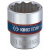 Головка торцевая стандартная двенадцатигранная 3/8, 11 мм KING TONY 333011M (Код: 333011M)
