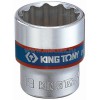 Головка торцевая стандартная двенадцатигранная 3/8, 6 мм KING TONY 333006M (Код: 333006M)