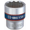 Головка торцевая стандартная двенадцатигранная 3/8, 15 мм KING TONY 333015M (Код: 333015M)
