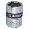 Головка торцевая стандартная шестигранная 1/4, 8 мм KING TONY 233508M (Код: 233508M)