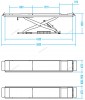 Подъемник ножничный электрогидравлический, г/п 4,5 тонны  NORDBERG N634-4,5